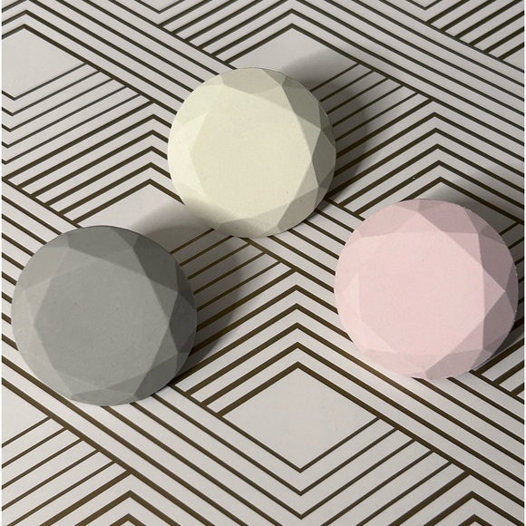 Kate Spade Giant Gem Faceted Diamond Inspired Eraser Gift Set of 3 | NEW IN BOX - Picture 7 of 17